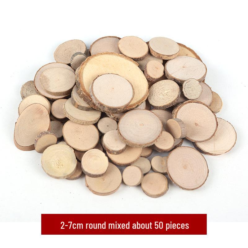 Wood Chips & Tree Slices DIY Craft Kit for Kids