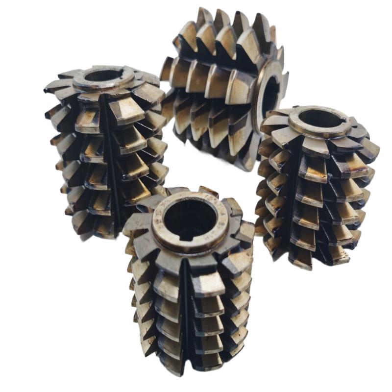 HSS Gear Hob M0.5 M0.8 M1 M6M8 M10, Pressure Angle 20 Degrees, Used for Milling Machine Slot Machining and Rolling Cutting Tools