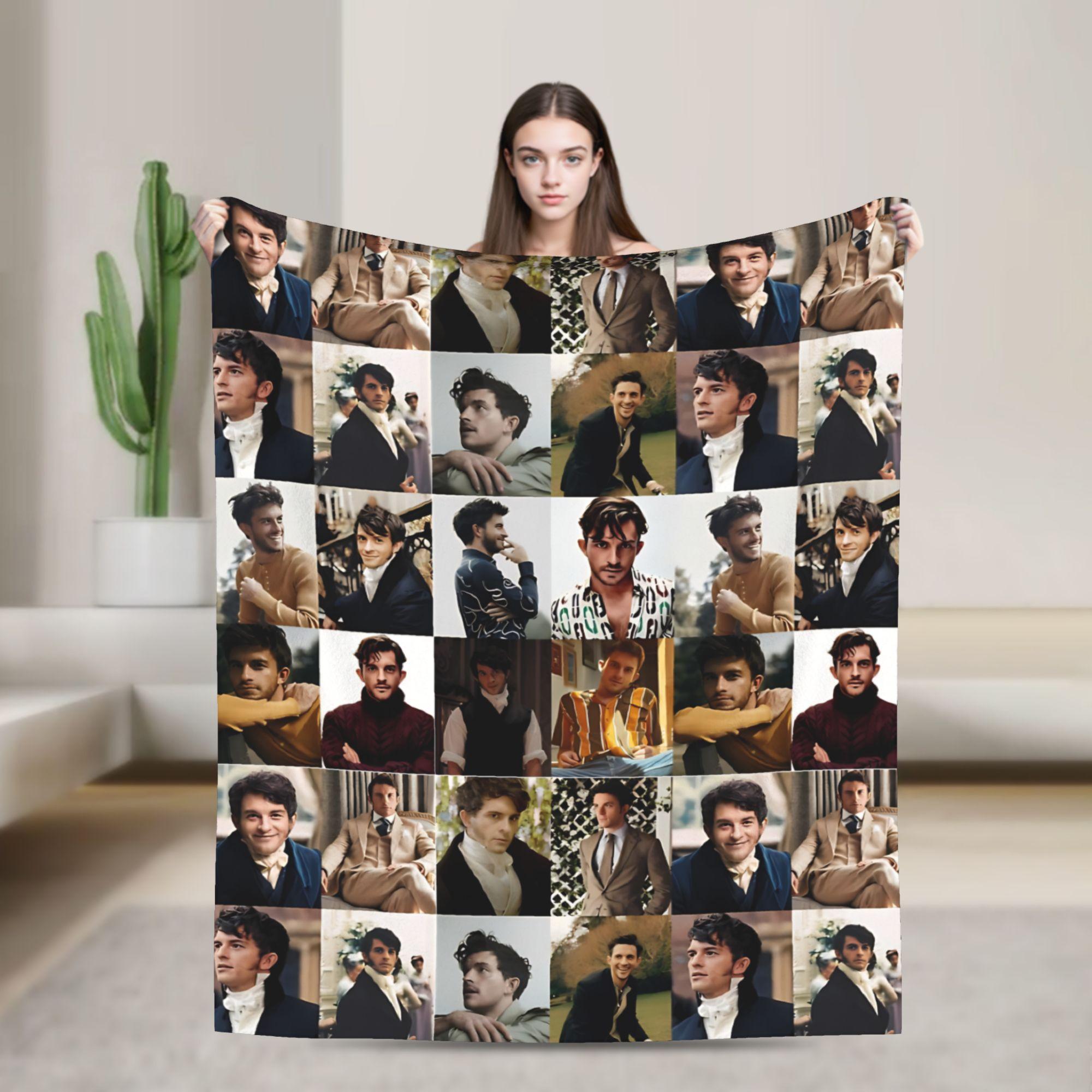 

Jonathan Bailey Actor Blanket Comedy Flannel Throw Blankets Bedroom Sofa Personalised Soft Warm Bedsprea 100x150cm