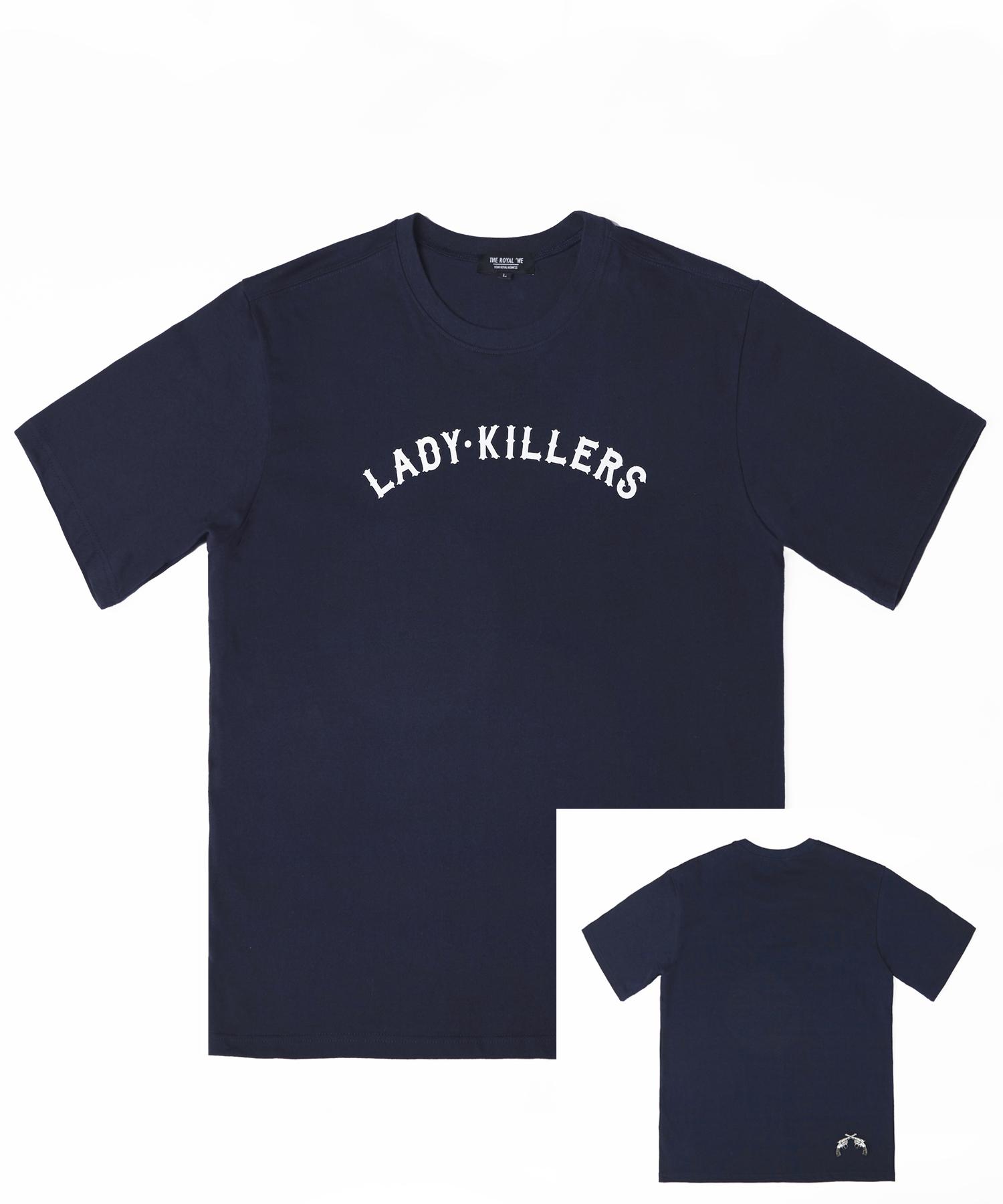 Royal We Ladykiller T-Shirt Navy Blue/M