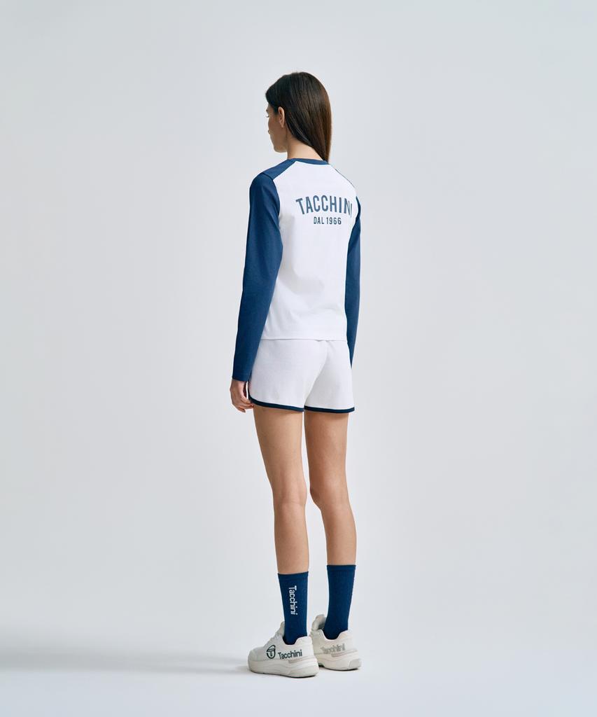 SERGIO TACCHINI W Cool Match Color Block Long Sleeve T-Shirt