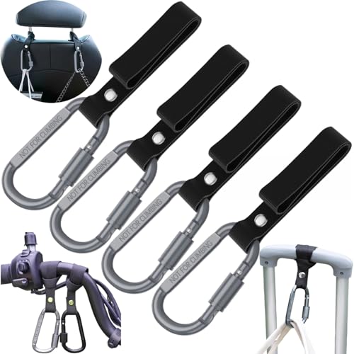 

Велосипедные крючки, Крючки для хранения, Набор из 4 штук, Крючки для автомобильного сиденья, Крючки для хранения в автомобиле, Электромобили, Универсальные крючки, Крючки для шлема, Грузоподъемность 30 кг,