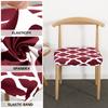 Stretch Fabric Soft Seat Cushion Cover Elastic Washable Spandex Dining Chair Cover Slipcovers for Home Hotel Banquet Living Room