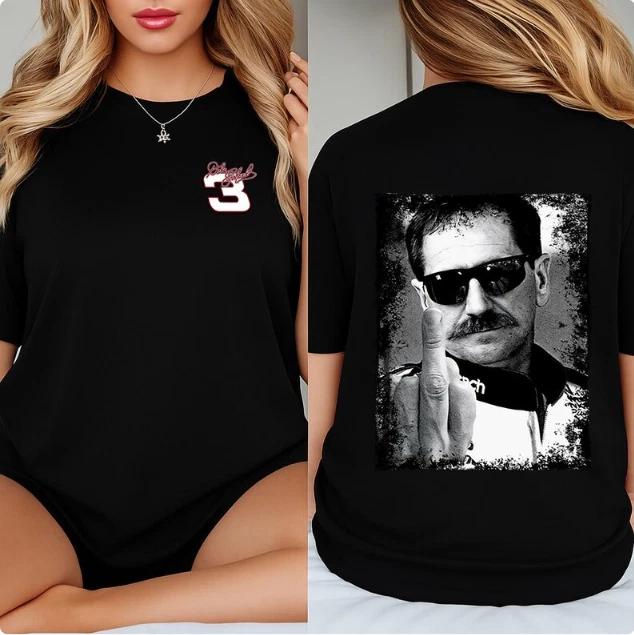 The Eras Tour Dale Earnhardt Middle Finger T- Shirt Funny Dale Earnhardt Sweatsh 4XL