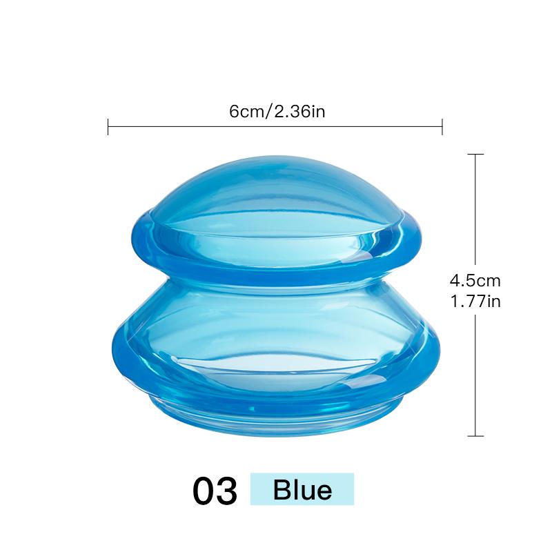 Ventouses de Massage en Silicone Massage des Tissus Profonds Masseur Corporel Ventouse à Vide Anti Cellulite Outil de Soin de Santé Grattage