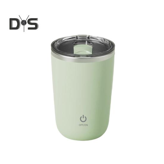 

Автоматическая магнитная мешалка для кофе 350 мл электрическая чашка для смешивания из нержавеющей стали кружка для самостоятельного перемешивания перезаряжаемая магнитная мешалка для кофе чашка для молока зелёный