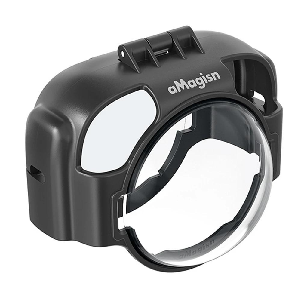 Anti-fog Snap-on Lens Cap Anti Scratch Optical Glass Lens Cap Protector for Insta360 X3 Action Camera Accessories