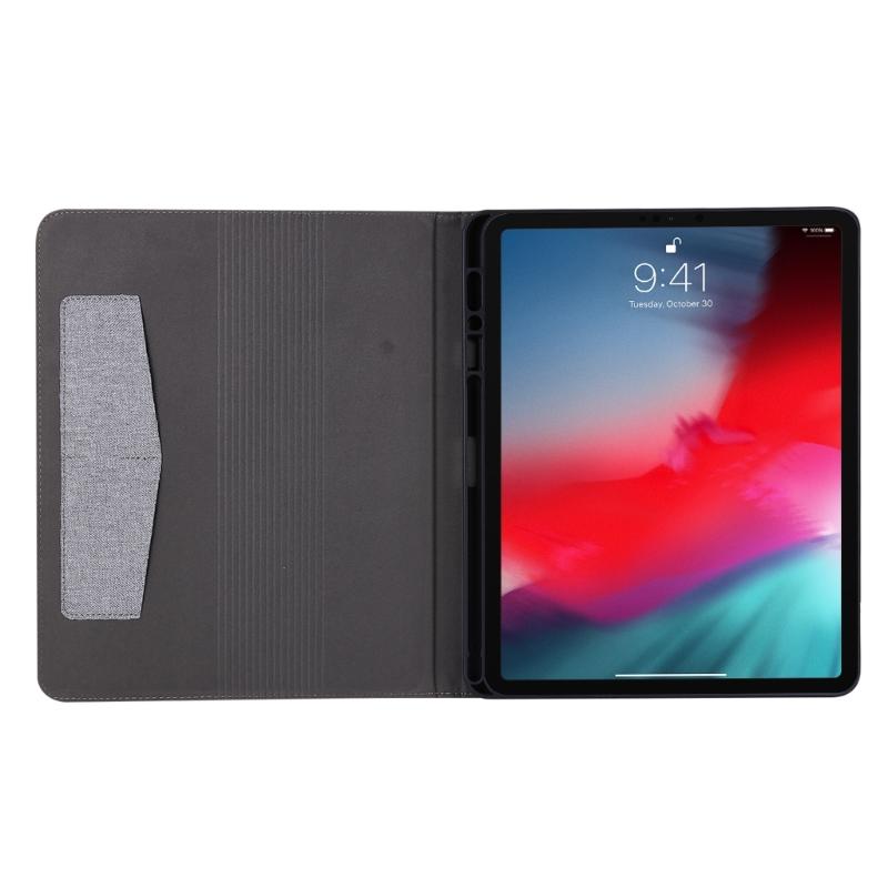 Full Body Tablet Protective Case Soft TPU Leather Cover with Pencil Slot Auto Wake / Sleep for Air 13 12.9