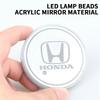 1/2pcs Car Luminous Water Cup Pad LED Atmosphere Light For Honda Civic Fit Accord City Vezel CR-V S660 Odyssey HR-V Insight aii256