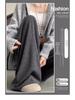 145cm High-Waisted Narrow-Leg Drawstring Knit Pants – Korean Style Women's Early Autumn Pocket Pants