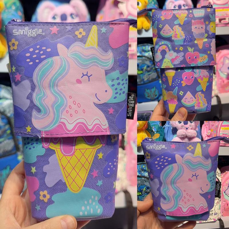 Smiggle Australia Large Cartoon Pencil Case for Primary & Secondary Students
