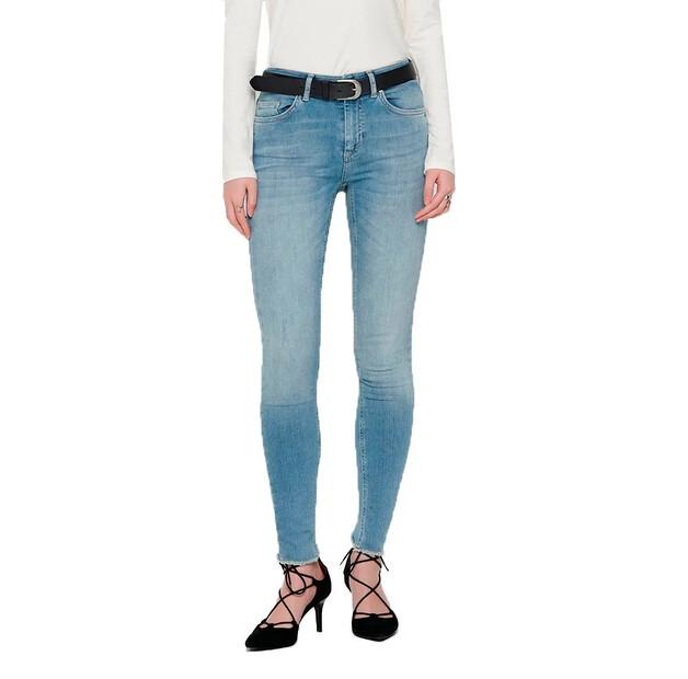 

Only Blush Life Mid Waist Skinny Ankle Raw REA1468 джинсы XS/34