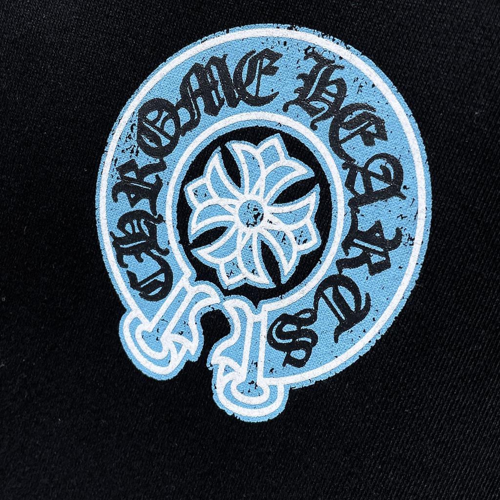 8662 CHROME HEARTS New Spring and Autumn Plus-size Thin Style Classic Style Logo Hooded Sweatshirt for Couples