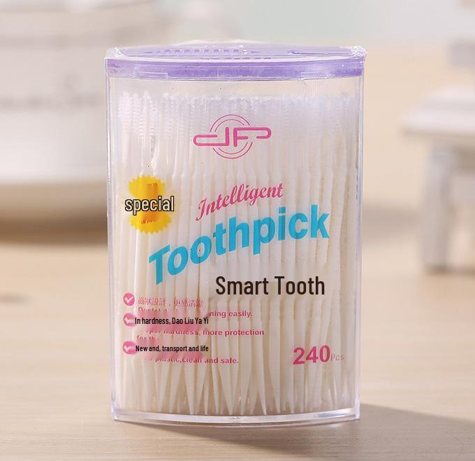 Kitchen Oval Double-Headed Floss & Ultra-Fine Toothpick Set (Disposable)