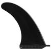 Classical 9 Inch Single Fin for Longboard Paddle Board Multifunction Surfboard AccessoryBlack 9