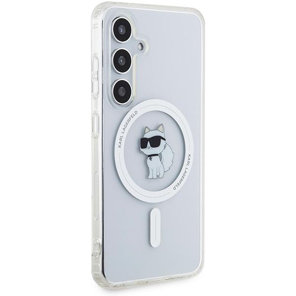 Karl Lagerfeld Klhms24Shfccnot S24 S921 Przeźroczysty/Transparent Hardcase Iml Choupette Magsafe
