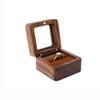 Box Gift Earrings Organizer Wedding Wooden Storage Box Presentation Box Ring Bearer Box Ring Box