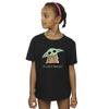 STAR WARS Girls The Mandalorian Grogu Snacks Meme Cotton T-Shirt