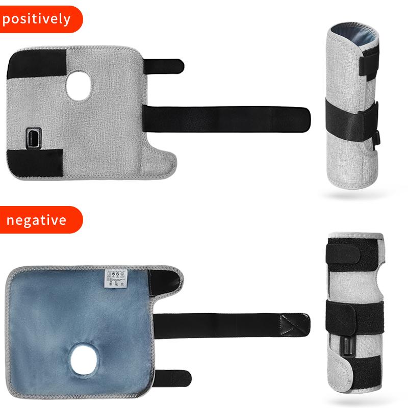 3 Heat Settings Women and Men Wrist Heating Pad Heated Hand Wrap Wrist Warmer USB Electric Heated Wrist Brace