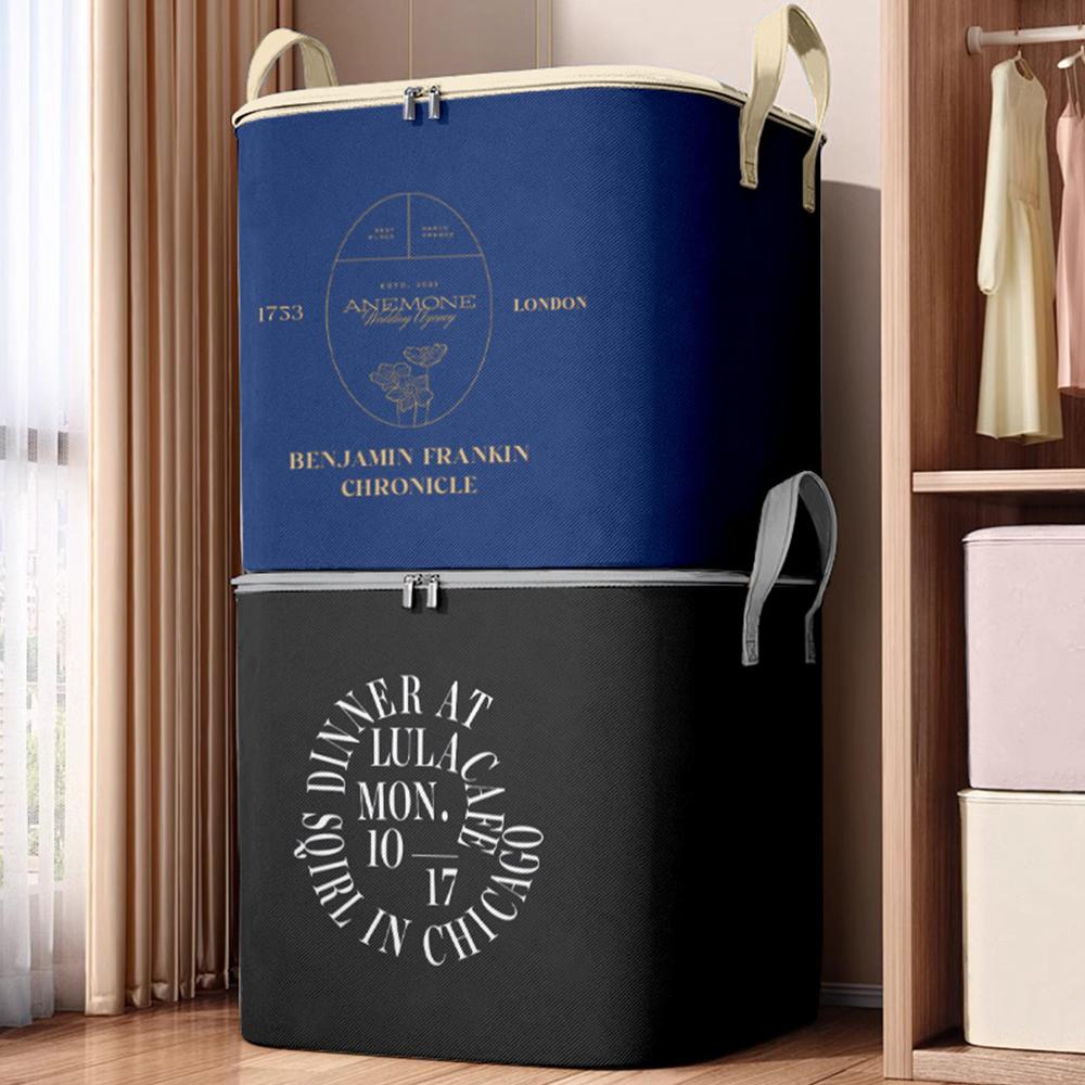 

Органайзер для одежды Контейнеры для хранения одежды Складной ящик для хранения в шкафу Домашний 135L-3