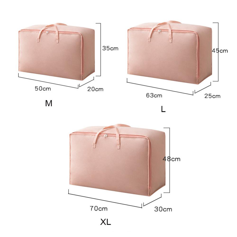 Big Capacity Quilt Clothes Storage Bag Cabinet Wardrobe Organizer Duvet Blanket Sorting Bags Dustproof Moisture Proof Organizer