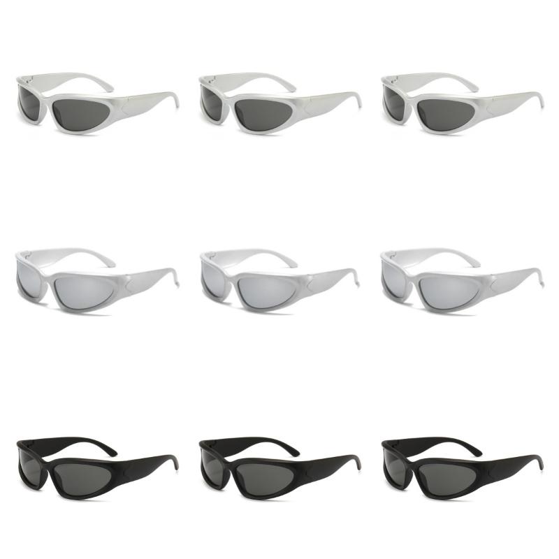 

9 ШТ. Модные стимпанк очки-гогглы Y2K женские мужские панк солнцезащитные очки тени очки леди для езды очки UV400