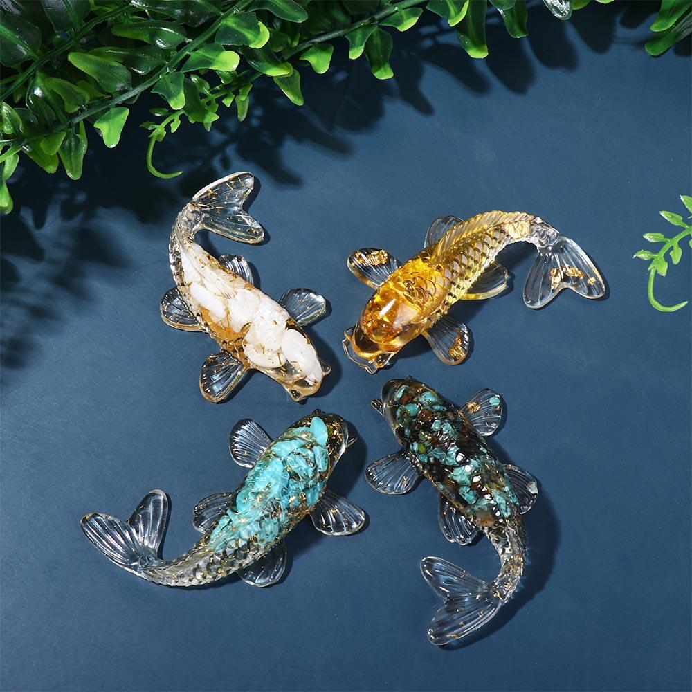 Crafts Koi Fish Home Decoration Fish Ornaments Wedding Accessories Car Pendant Artificial Fish