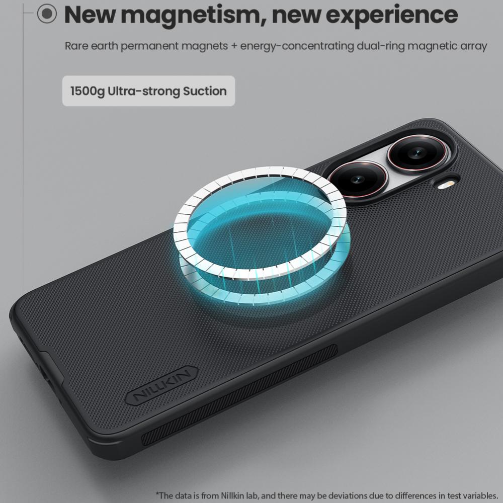 Für Xiaomi Redmi Turbo 4 Telefonhülle Nillkin Super Frosted Shield Pro Magnetische harte PC + TPU-Schale Stoßfeste Rückseite