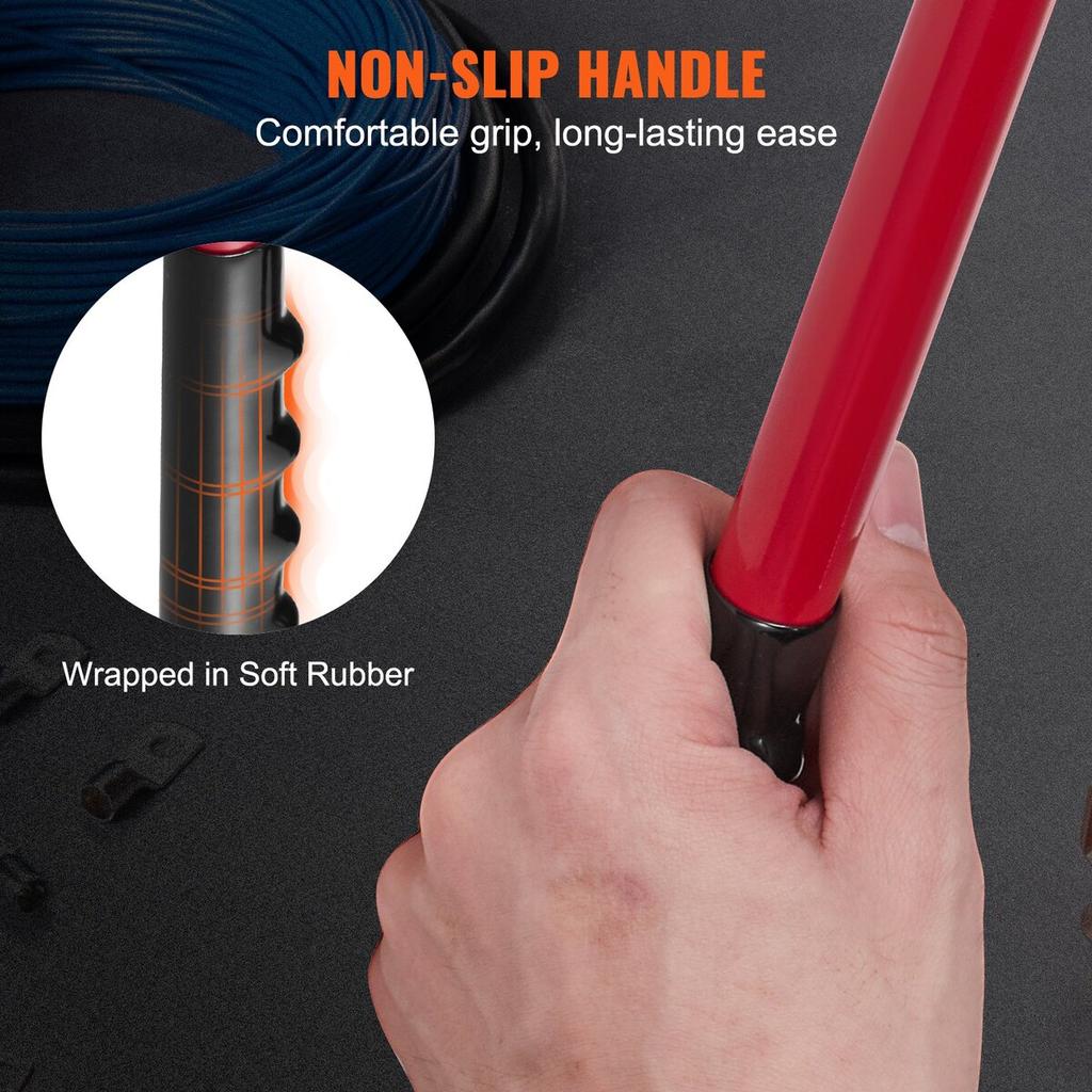 Battery Cable Lug Crimping Tool, 10-1/0AWG with Cable Cutter and 95PCS Copper Ring Terminals, 6 Wire Sizes Crimping Die and 100pcs Heat Shrink Tubes,