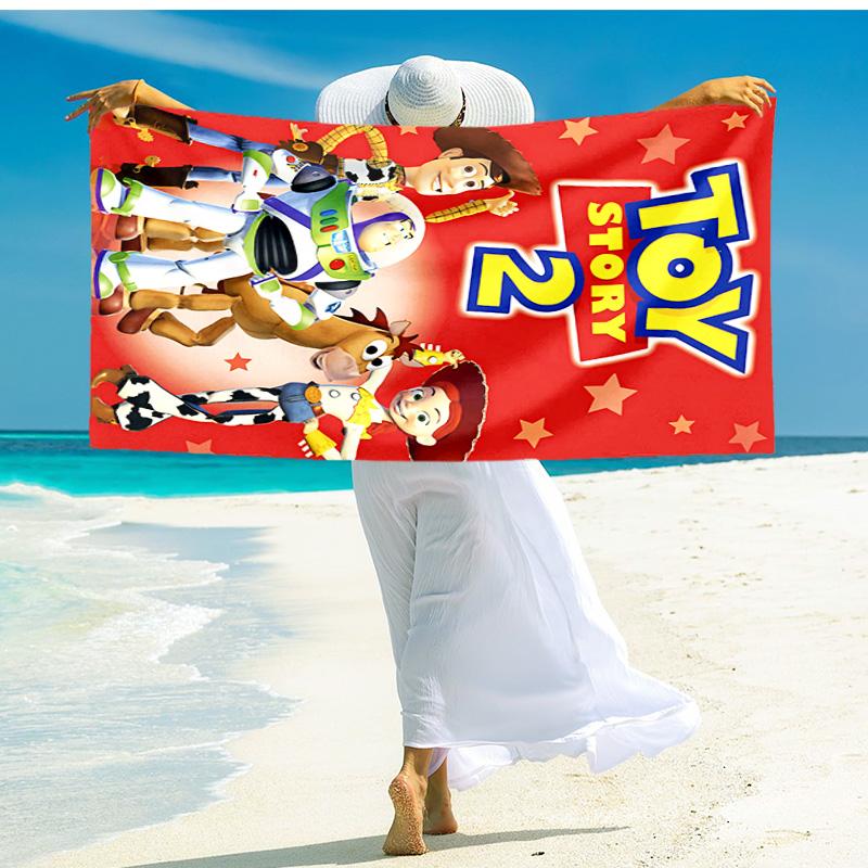 1pc Toy Story Adventure beach towel,quick drying absorbent beach towel,outdoor sports swimming beach towel,Soft and comfortable Y71817