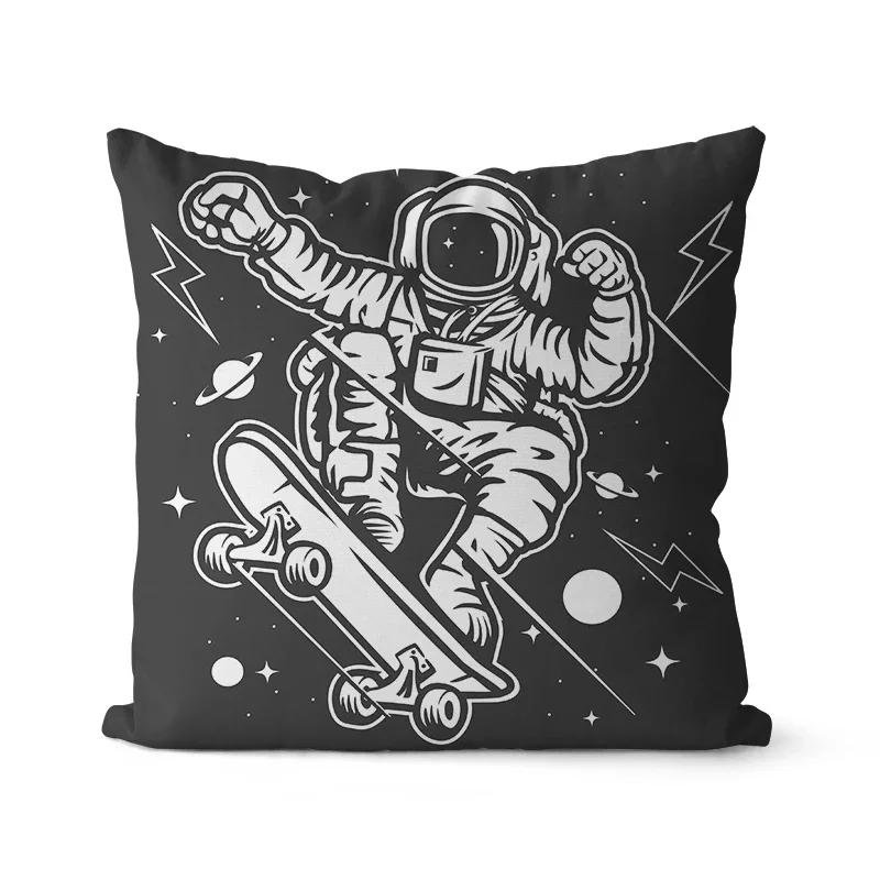 

Красочная масляная живопись, узор из деревьев, напечатанный, мягкая квадратная наволочка, полиэстеровая наволочка для подушки, наволочка, декор для гостиной, дома 66x66cm жёлтый