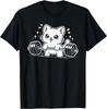 Cute Kawaii Cat Deadlifting Cute Unisex T-Shirt
