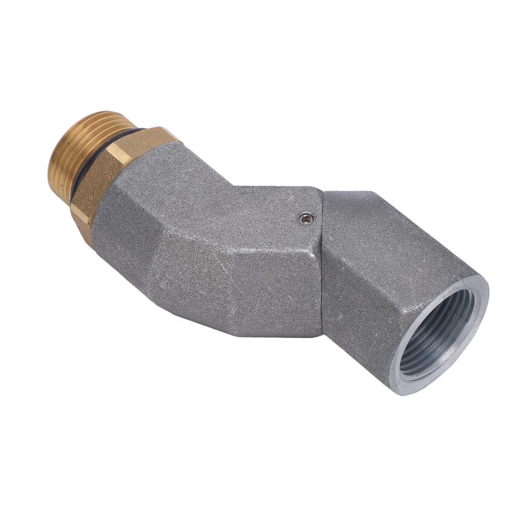 Kraftstoffschlauch Drehverbinder 360 Grad Drehbar Metall Multifunktional Kraftstoffschlauch Düse Drehgelenk für Kraftstoffdüse Multi