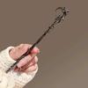 Exquisite Crescent Shaped Hairpin for Women New Chinese Style Irregular Metal Personalized Simple Versatile Hair Accessories