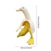 Art Statue, Garden Yard Outdoor Decor, Cute Funny Whimsical Peeled Banana Duck Figurines Desktop Ornament Decoration Ornaments