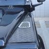 For 2004-18 Land Rover Defender 90 110 aluminum alloy car hood air outlet protective mesh cover sticker car exterior accessories