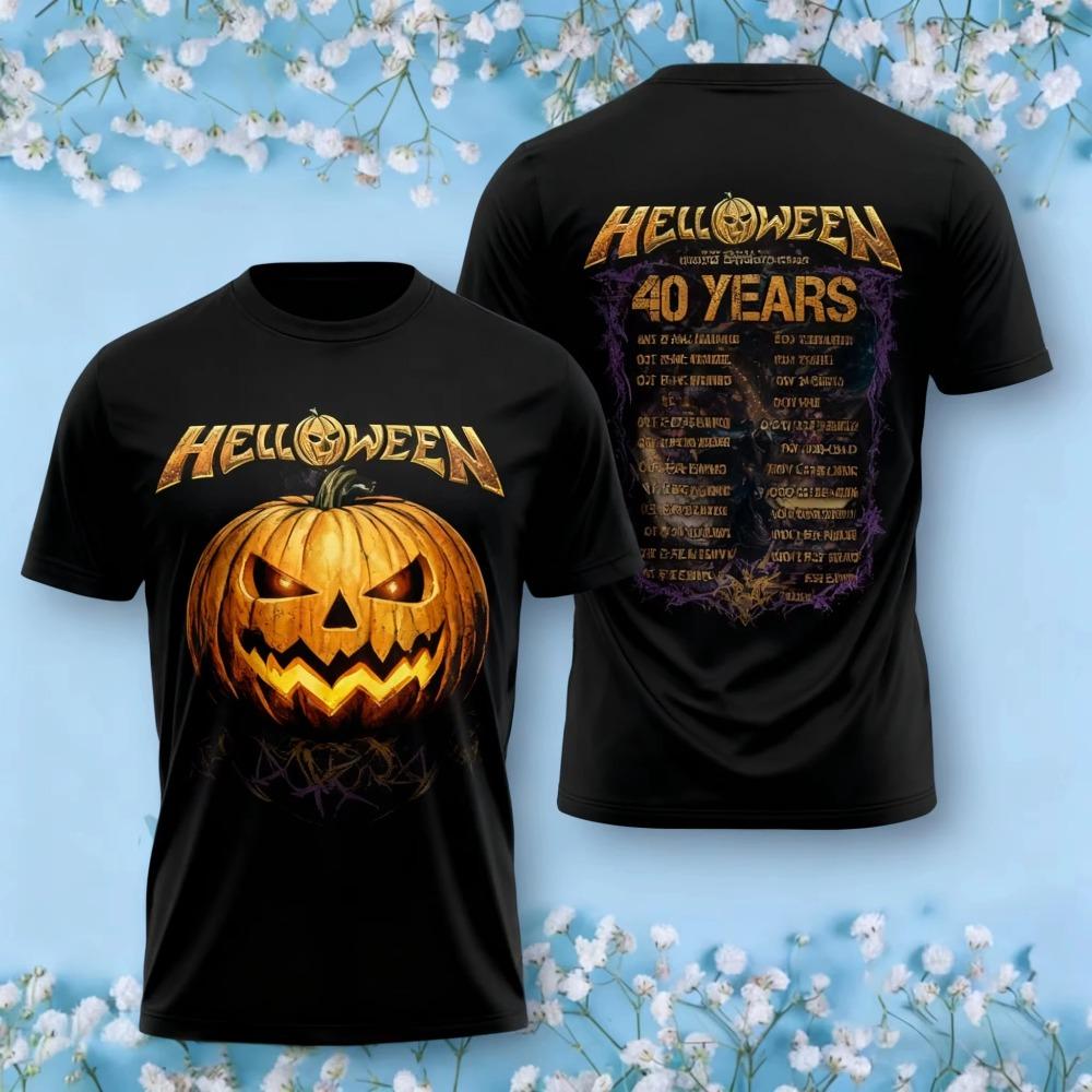 

Novelty Rock Halloween Band 3D Print T-shirt Men Women Fashion Trend O-Neck Short Sleeve Tops Tees Plus Size Tshirt Men Clothing XXS