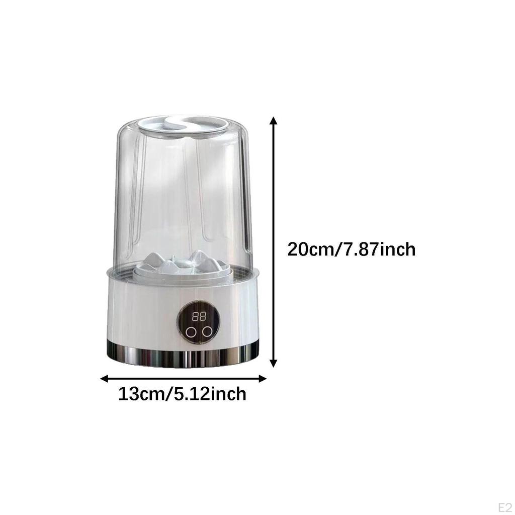 Underwear Washer Automatic Drain Mini Washing Machine Deep Clean Rechargeable Makeup Brush Cleaner