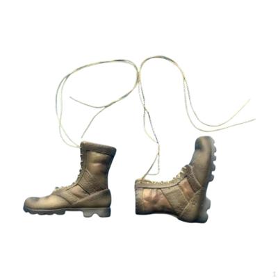 1/6 Scale Ankle Boot Work Boots Low Heel for 12'' Inch Female Action Figures