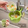 Anti-clogging Sink Draining Basket for Kitchen and Household Use, A Hanging Sink for Separating Food Residues, A Filtering Basket for Draining