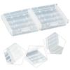 10 Stück Batterie-Aufbewahrungsbox Kunststoffgehäuse Batterie-Aufbewahrungsbox Halter 67×60×18mm Für AA AAA Batterien Organizer Zubehör