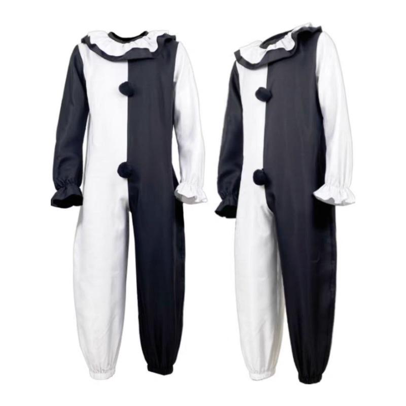Halloween costume broken soul clown costume, horror movie Halloween costume stage performance costume