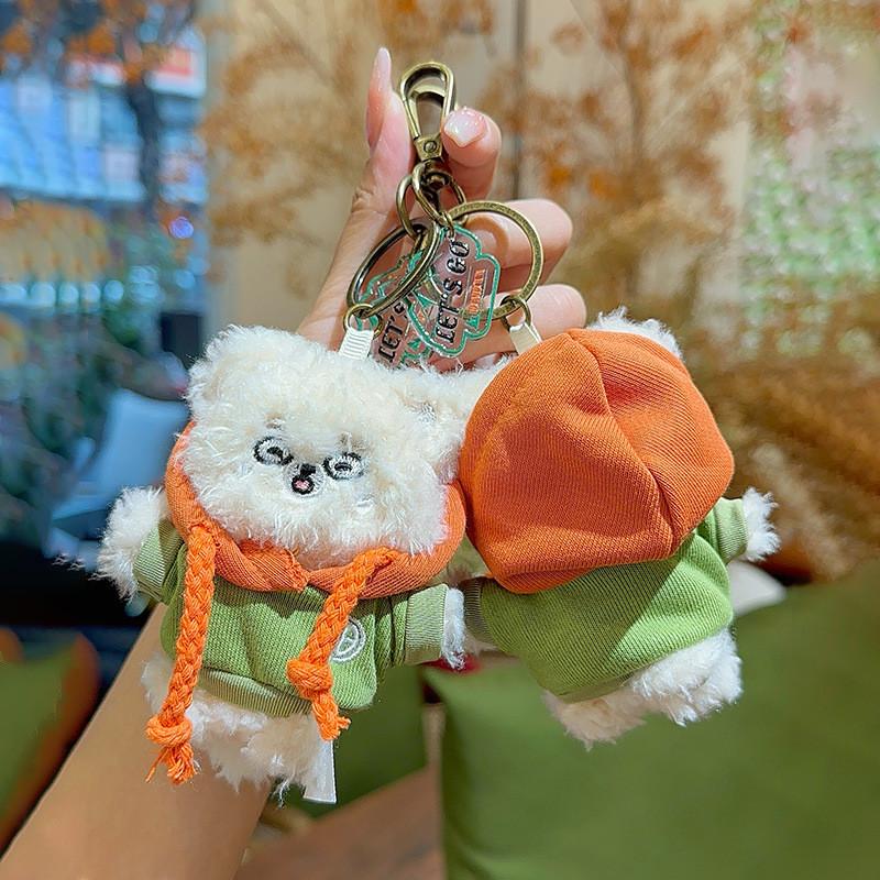 Bold Bear Outadventure Plush Keychain With Cartoon Style For Collectors