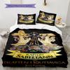 Capitán Barbanegra Juego de Ropa de Cama Colcha Funda de Colcha Funda de Almohada Decoración del Hogar Regalo de Cumpleaños (1 * funda nórdica + 2 * fundas de almohada, sin núcleo)