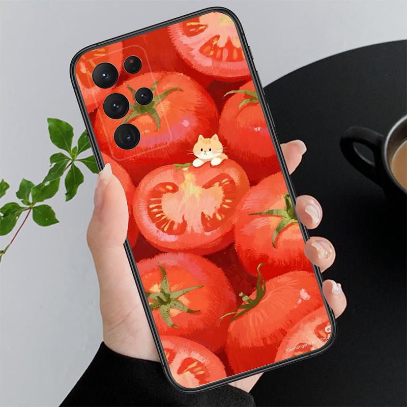 Phone Case For Samsung A17 A55 A16 A56 A35 A15 A53 A54 A33 A34 A25 A05S A52 A52S A07 A26 A06 Cute Cat