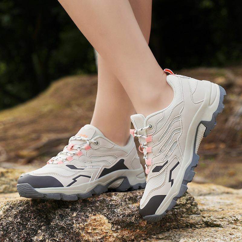 Outdoor Hiking Shoes New Wide Last Wide Head Couple Breathable Non-slip Wear-resistant Casual Camping Hiking Shoes