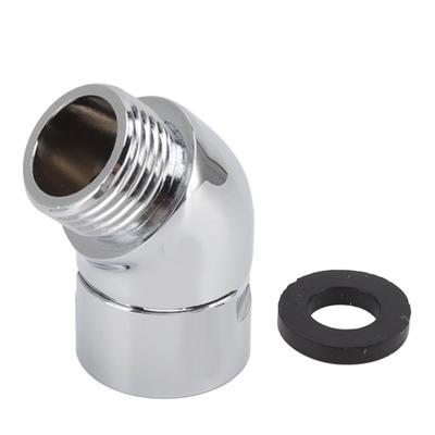 Handbrausebogenadapter 135 Grad Duschkopf Messingbogenadapter Duschzubehör G1 2in