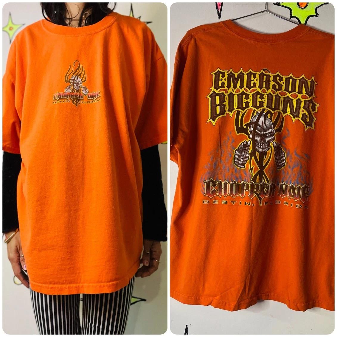Vintage 90s Chopper Biker Motorcycle Chopper Grunge Skull Graphic Tee - XL M
