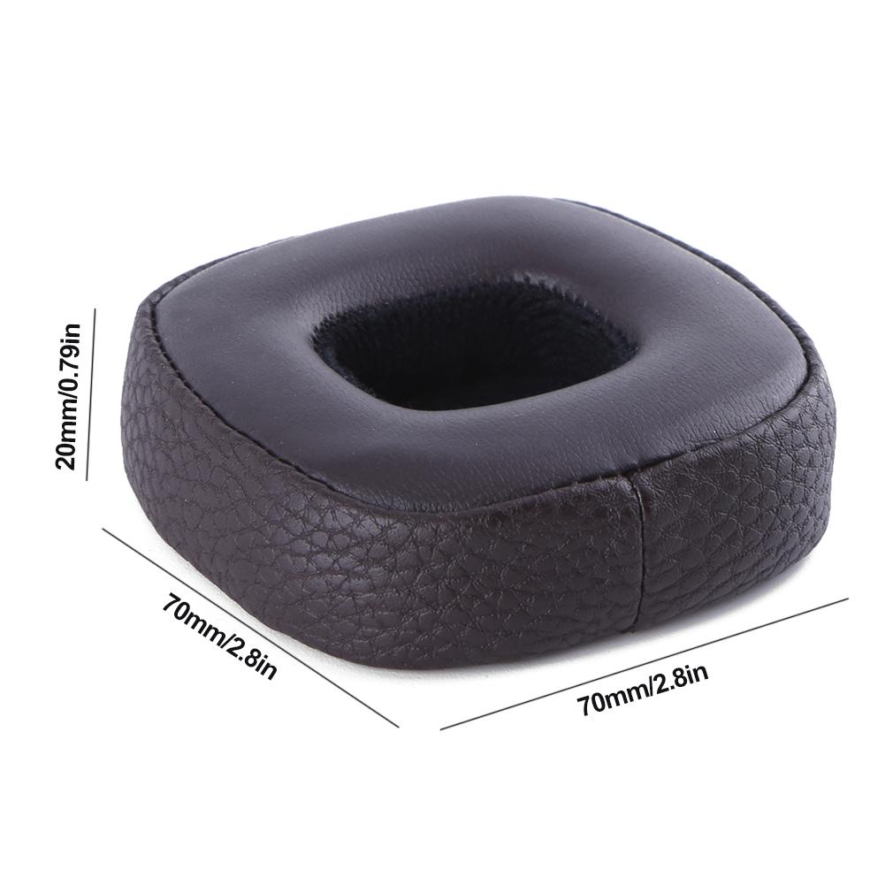 1 Paar Ersatz-Ohrpolster Kissen Proteinleder Headset-Ohrpolster Ohrschalen Abdeckung Reparaturteile für Marshall Major 4 / Major IV