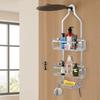 Rustproof Over Shower Head Organizer Anti-Swing Soap Holder Waterproof Soap Baskets  Dorm